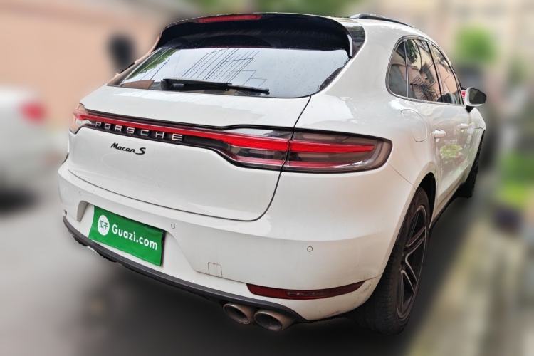 Used Porsche Macan 2021 Macan S 3.0T Rear Right 45 Deg