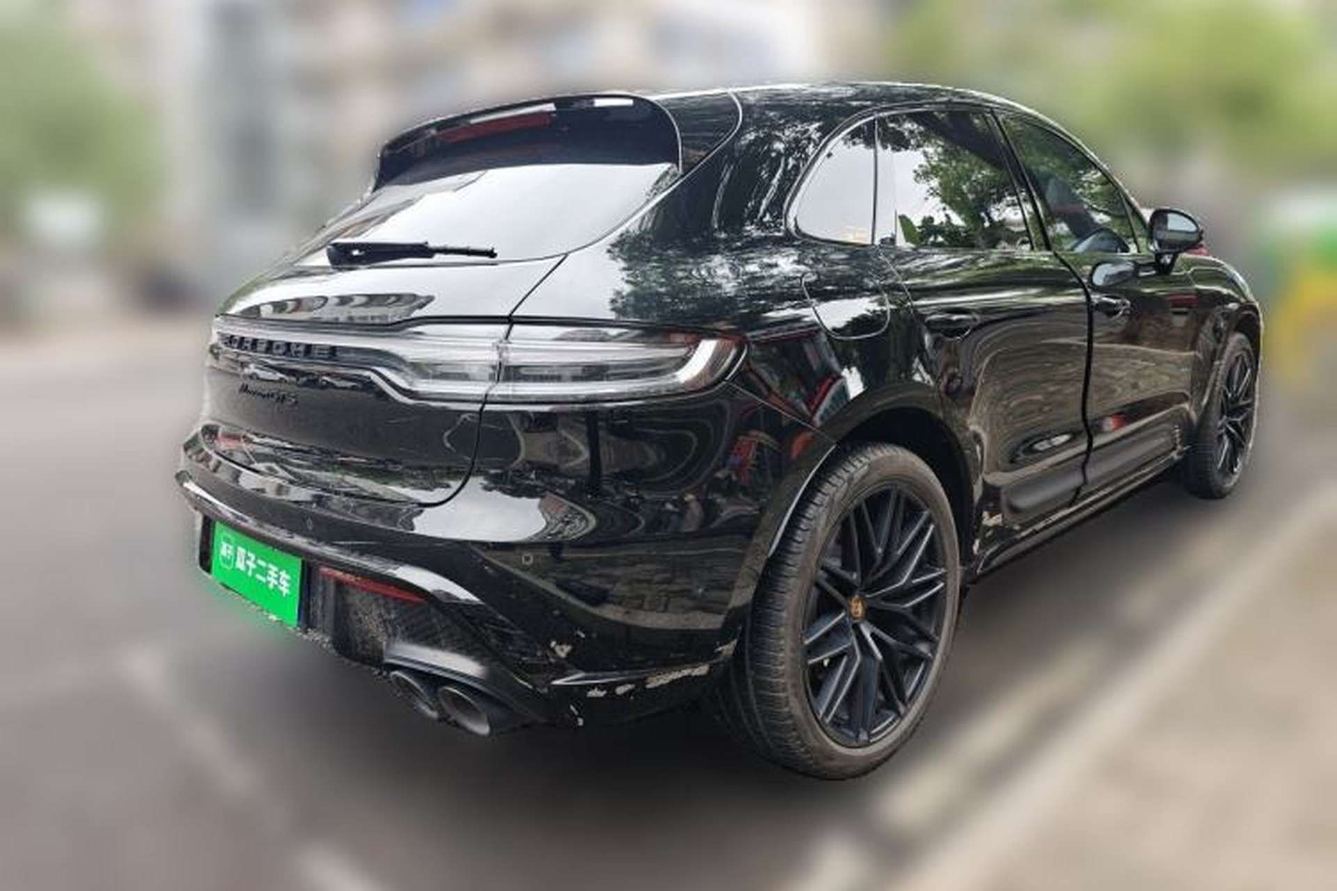 Used Porsche Macan 2022 Macan GTS 2.9T Rear Right 45 Deg