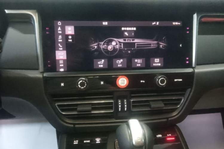 Used Porsche Macan 2022 Macan 2.0T Audio And AC Panel