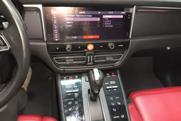 Used Porsche Macan 2022 Macan 2.0T Audio And AC Panel