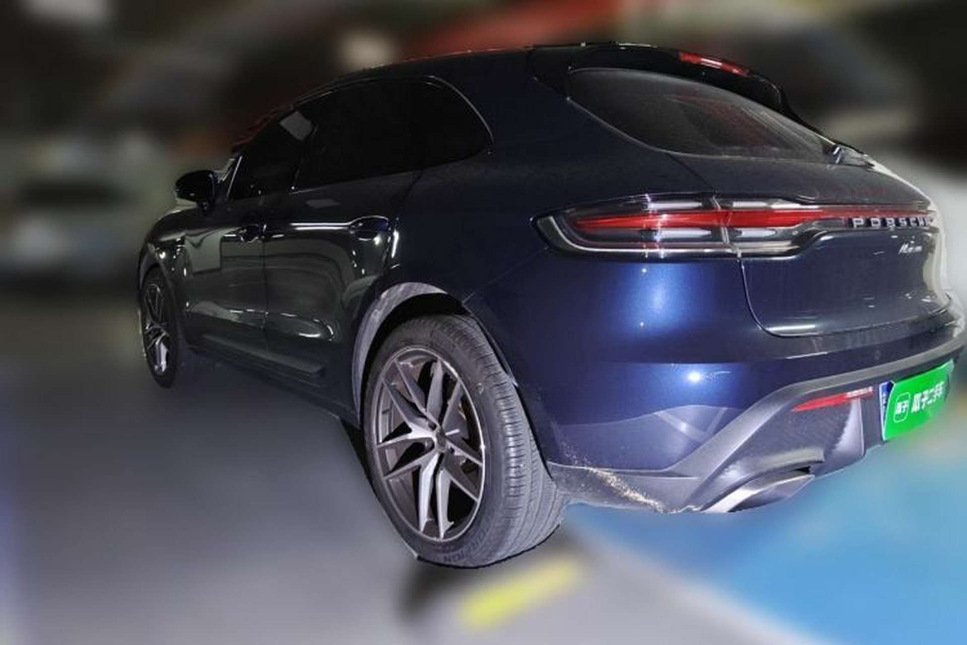 Used Porsche Macan 2022 Macan T 2.0T Rear Left 45 Deg