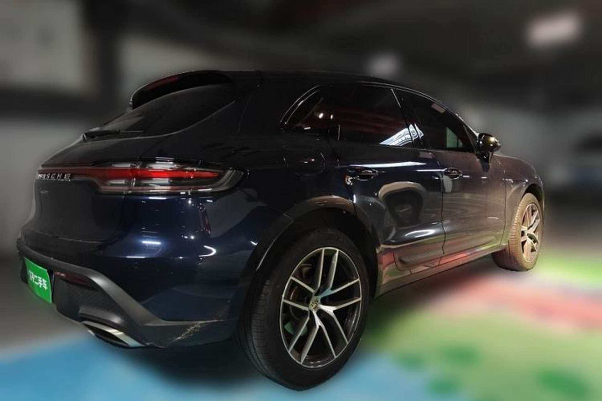 Used Porsche Macan 2022 Macan T 2.0T Rear Right 45 Deg