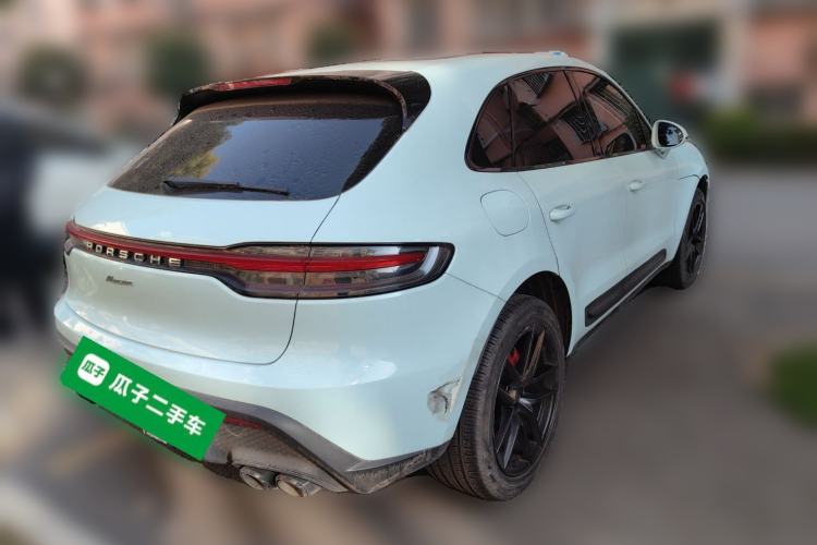 Used Porsche Macan 2022 Macan T 2.0T Rear Right 45 Deg