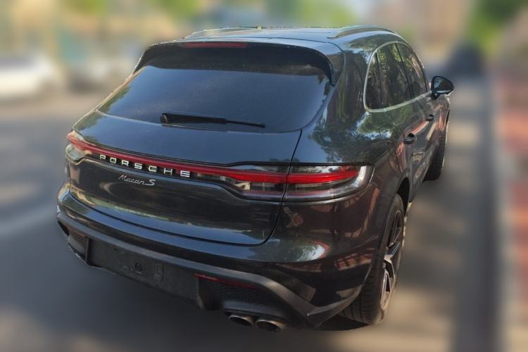 Used Porsche Macan 2022 Macan S 2.9T Rear Right 45 Deg