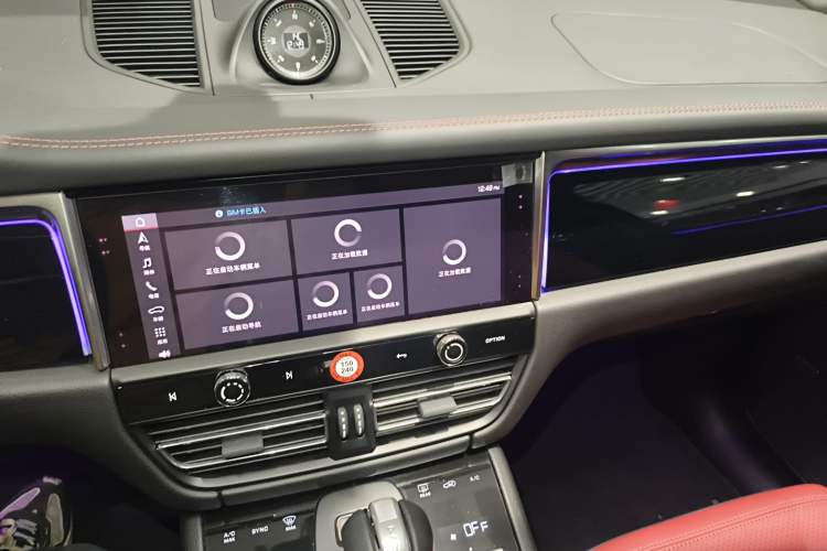 Used Porsche Macan 2022 Macan 2.0T Audio And AC Panel