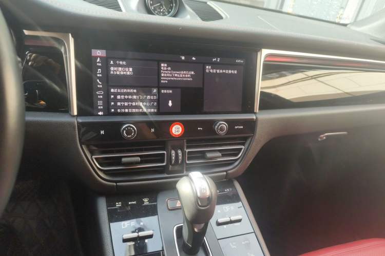 Used Porsche Macan 2022 Macan S 2.9T Audio And AC Panel