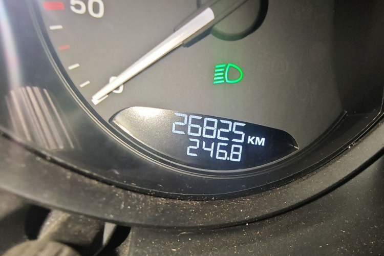 Used Porsche Macan 2022 Macan 2.0T Odometer Close Up