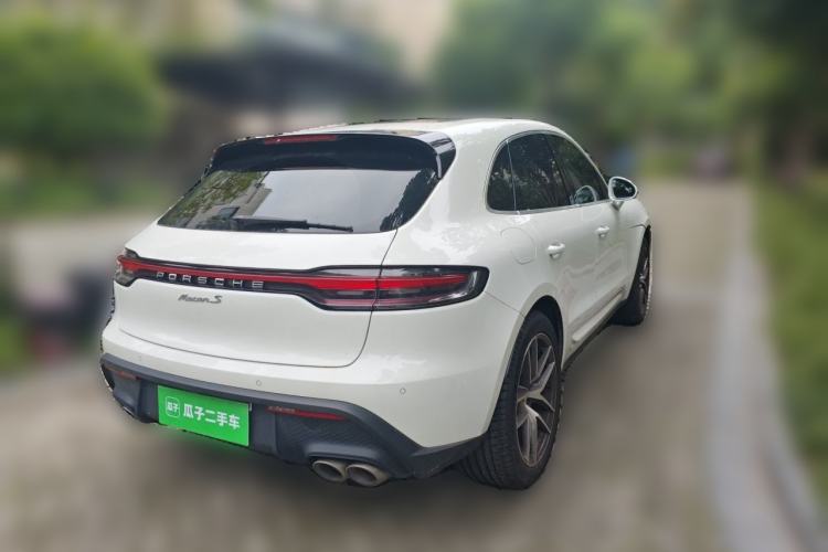 Used Porsche Macan 2022 Macan S 2.9T Rear Right 45 Deg