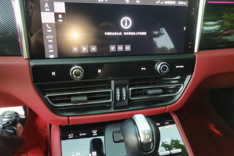 Used Porsche Macan 2023 Macan T 2.0T Audio And AC Panel