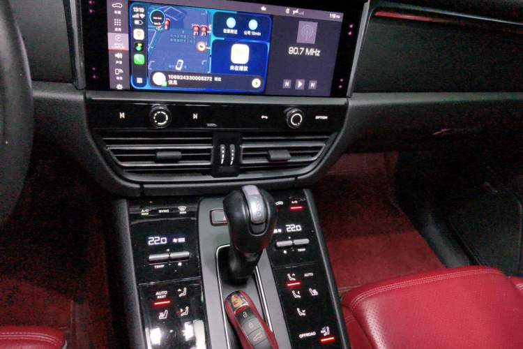 Used Porsche Macan 2023 Macan T 2.0T Audio And AC Panel
