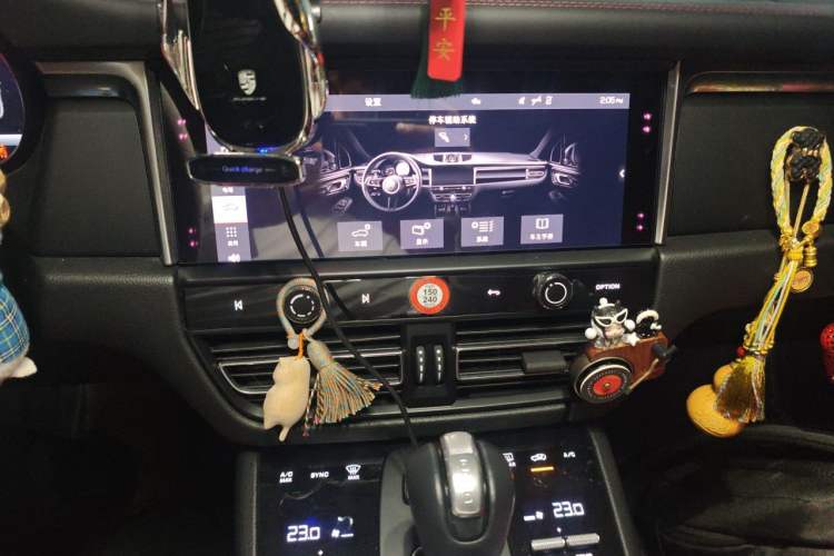 Used Porsche Macan 2023 Macan 2.0T Audio And AC Panel