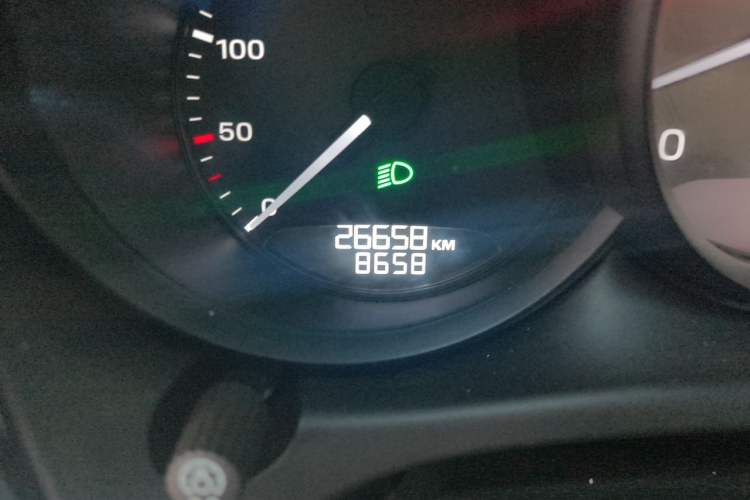 Used Porsche Macan 2023 Macan S 2.9T Odometer Close Up