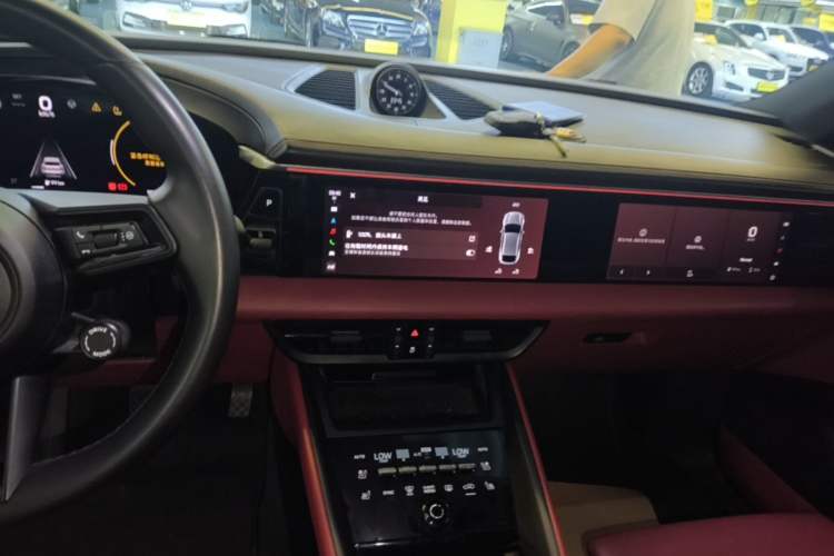 Used Porsche Macan 2024 Macan 4 Audio And AC Panel