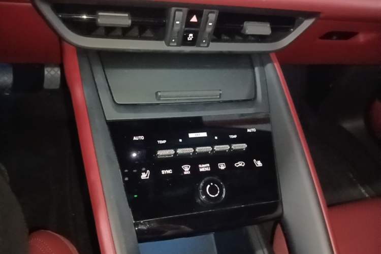 Used Porsche Macan 2024 Macan Long Range Edition Audio And AC Panel