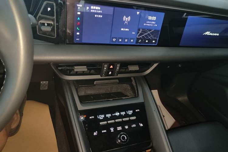 Used Porsche Macan 2024 Macan 4 Audio And AC Panel