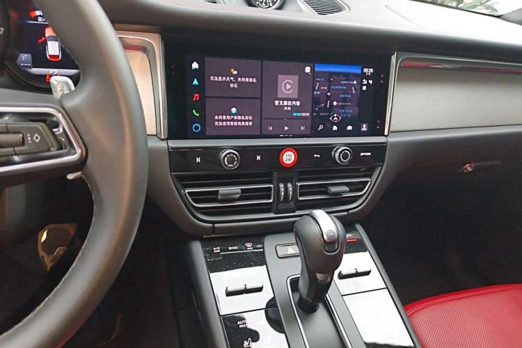 Used Porsche Macan 2024 Macan T 2.0T Audio And AC Panel