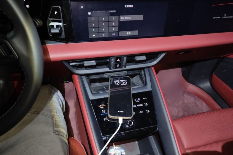 Used Porsche Macan 2024 Macan Long Range Edition Audio And AC Panel