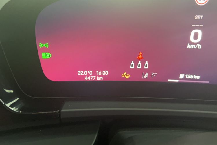 Used Porsche Macan 2024 Macan Long Range Edition Odometer Close Up