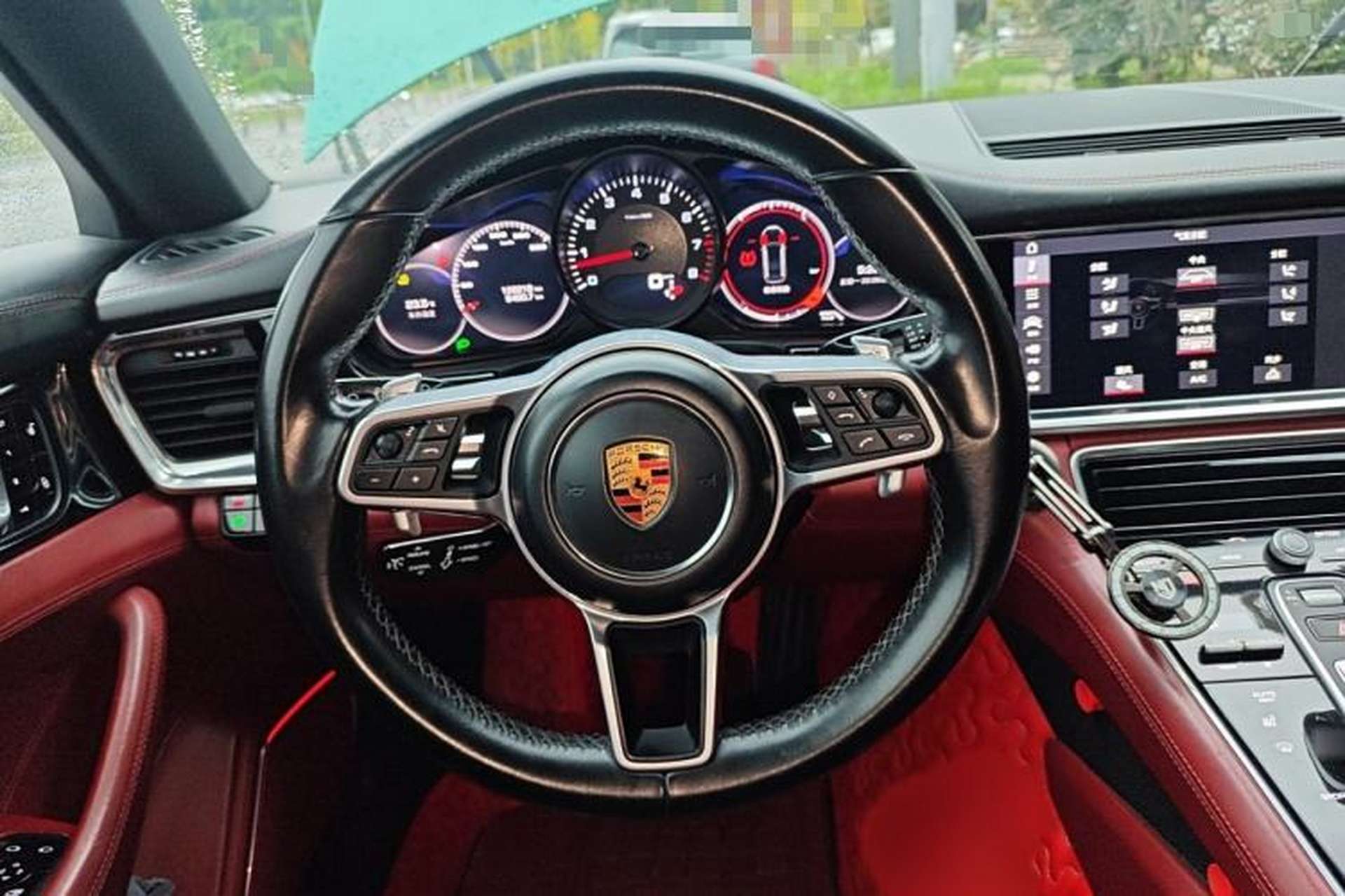 Used Porsche Panamera 2017 Panamera 3.0T Steering Wheel