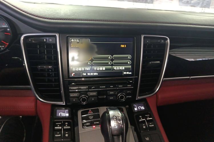 Used Porsche Panamera 2016 Panamera Edition 3.0T Audio And AC Panel