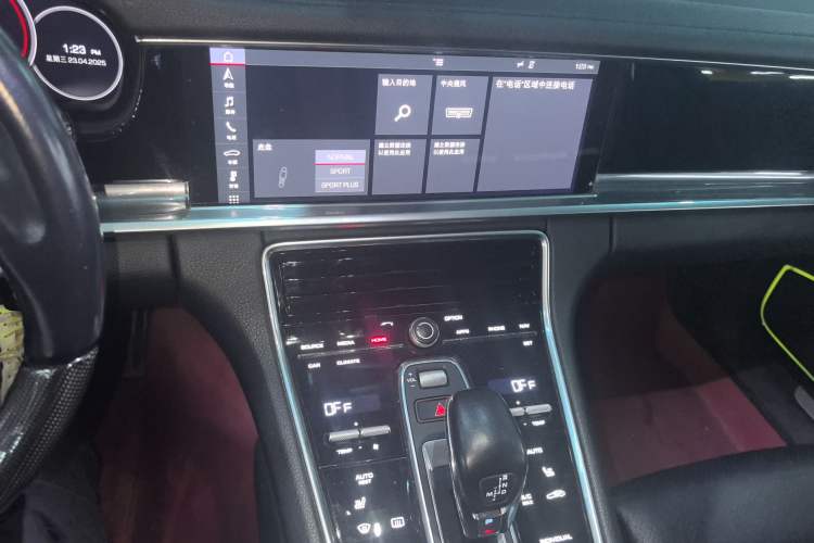 Used Porsche Panamera 2017 Panamera 3.0T Audio And AC Panel