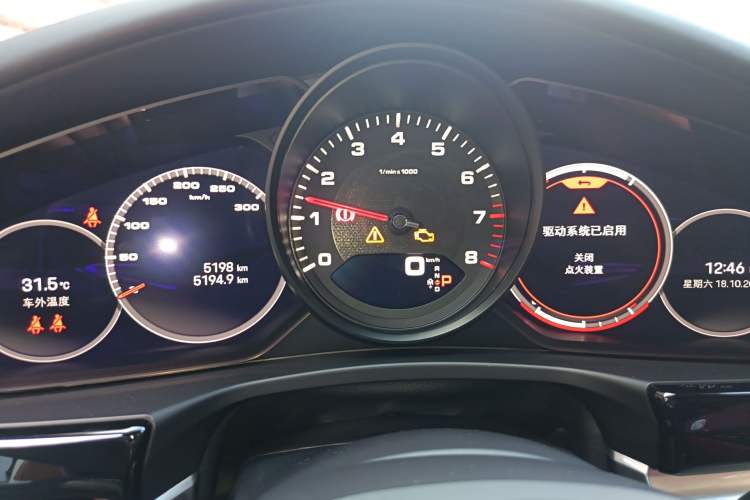 Used Porsche Panamera 2022 Panamera Executive Long Wheelbase 2.9T Instrument Cluster