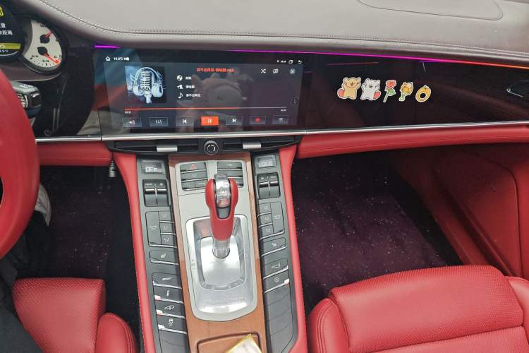 Used Porsche Panamera 2010 Panamera 4 3.6L Audio And AC Panel