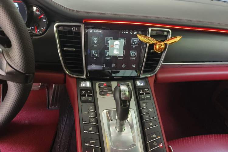 Used Porsche Panamera 2010 Panamera 4 3.6L Audio And AC Panel