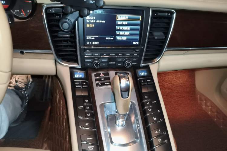 Used Porsche Panamera 2010 Panamera 3.6L Audio And AC Panel