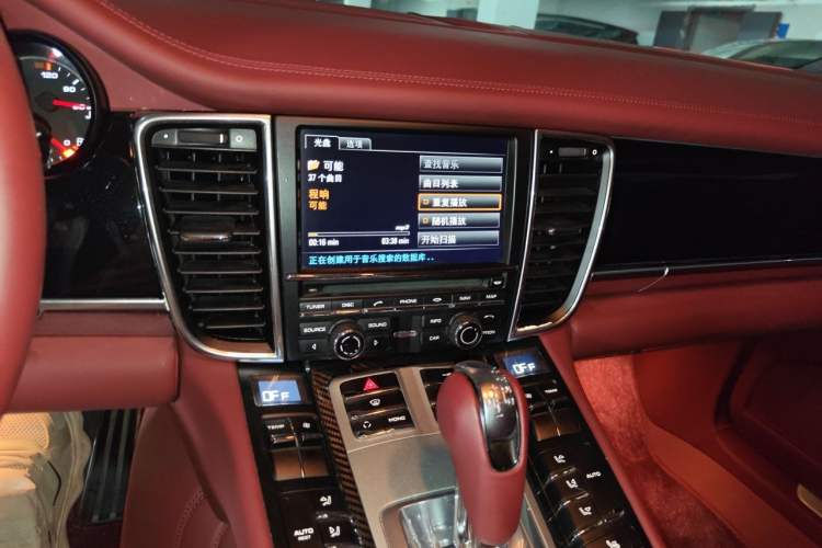 Used Porsche Panamera 2010 Panamera 3.6L Audio And AC Panel