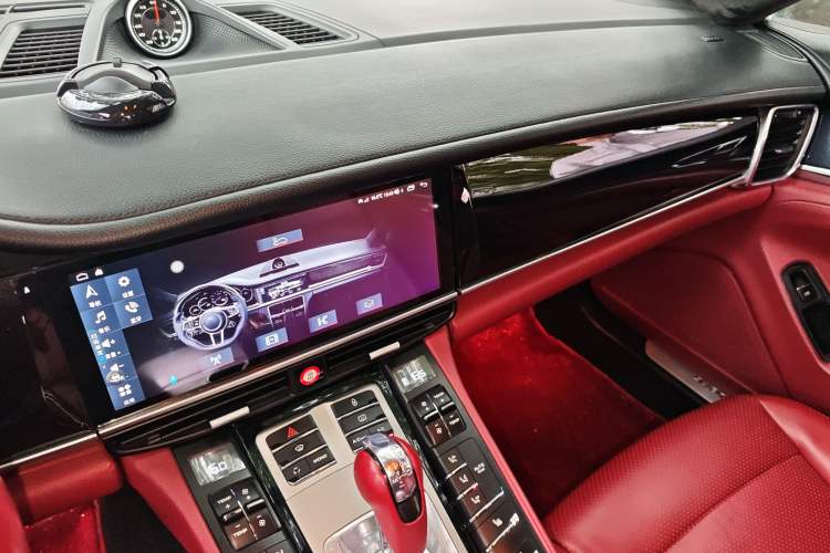 Used Porsche Panamera 2010 Panamera 3.6L Audio And AC Panel