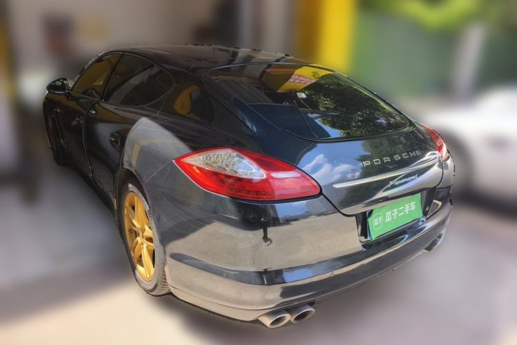 Used Porsche Panamera 2010 Panamera 4 3.6L Rear Left 45 Deg