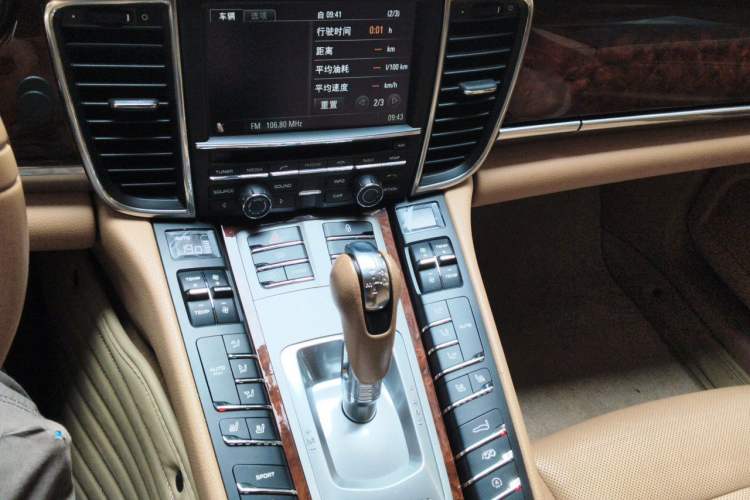 Used Porsche Panamera 2010 Panamera 3.6L Audio And AC Panel