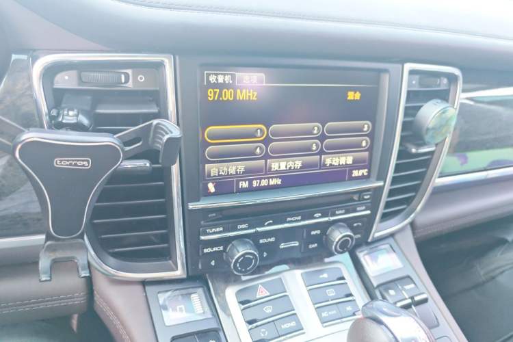 Used Porsche Panamera 2010 Panamera 3.6L Audio And AC Panel
