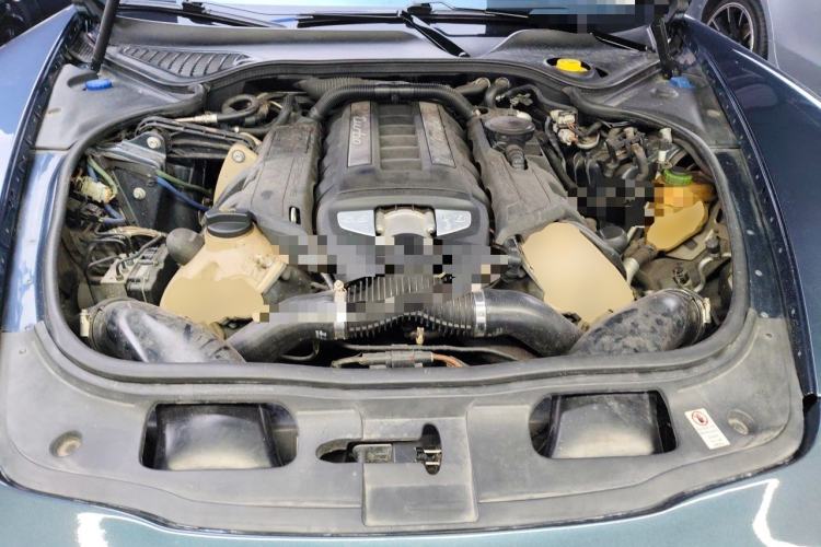 Used Porsche Panamera 2010 Panamera Turbo 4.8T Engine Bay