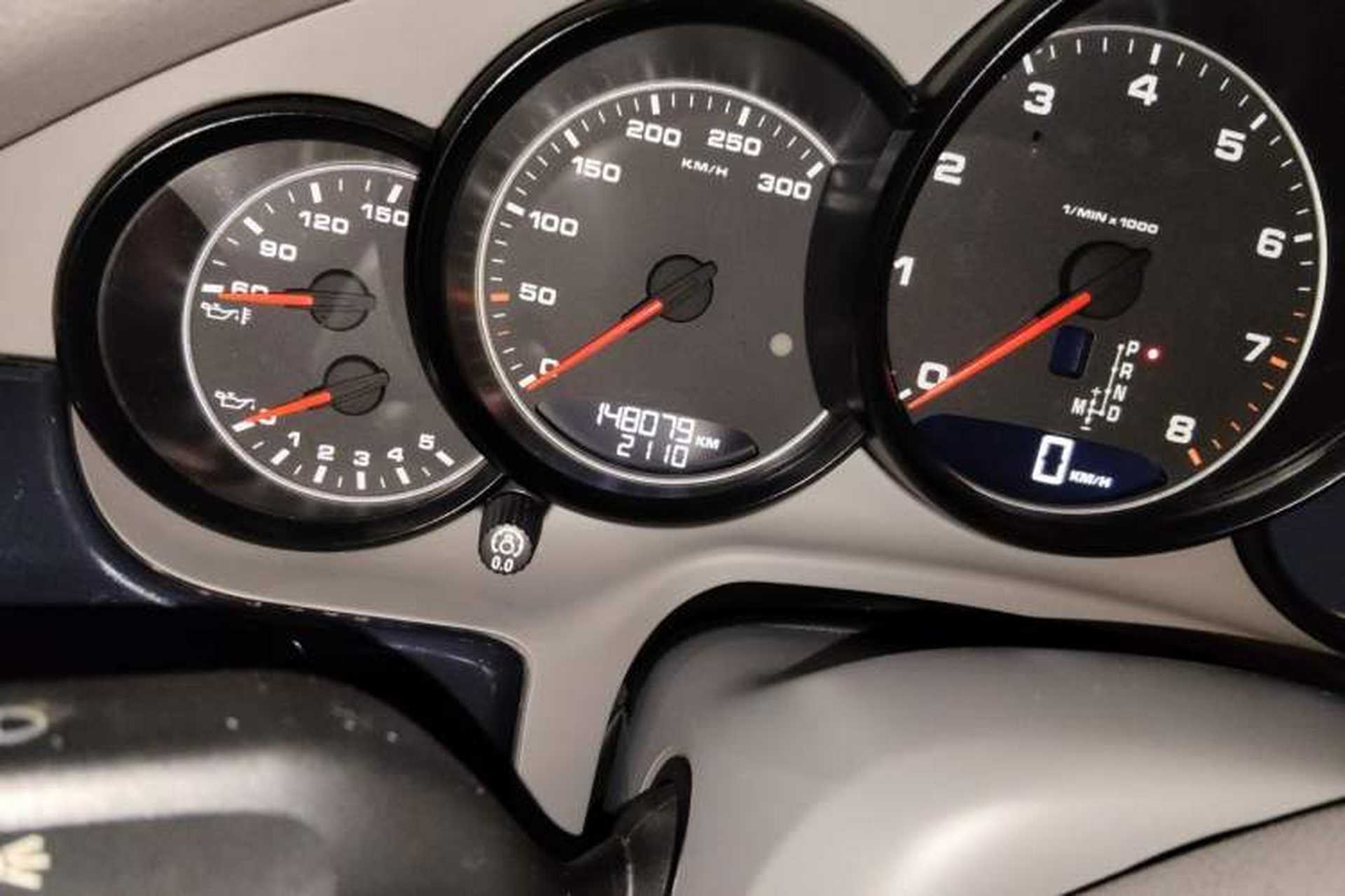 Used Porsche Panamera 2010 Panamera 4 3.6L Odometer Close Up