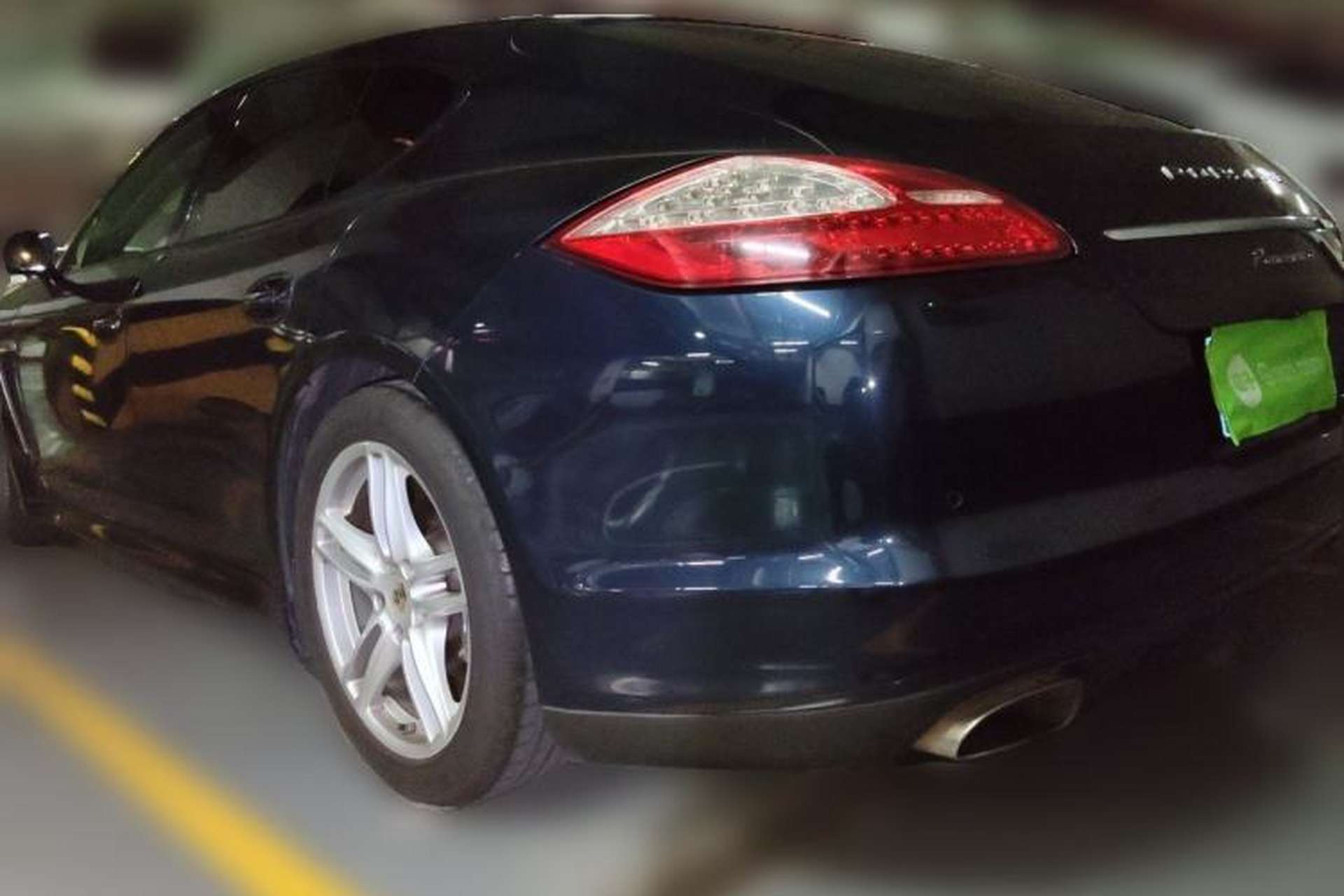 Used Porsche Panamera 2010 Panamera 4 3.6L Rear Left 45 Deg