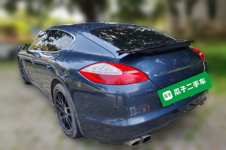 Used Porsche Panamera 2010 Panamera Turbo 4.8T Rear Left 45 Deg