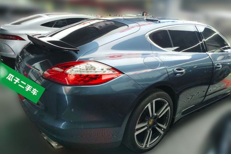 Used Porsche Panamera 2010 Panamera Turbo 4.8T Rear Right 45 Deg