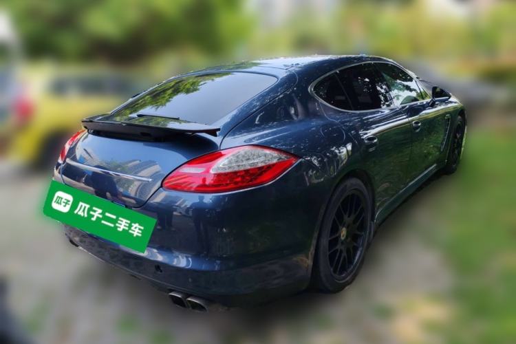 Used Porsche Panamera 2010 Panamera Turbo 4.8T Rear Right 45 Deg