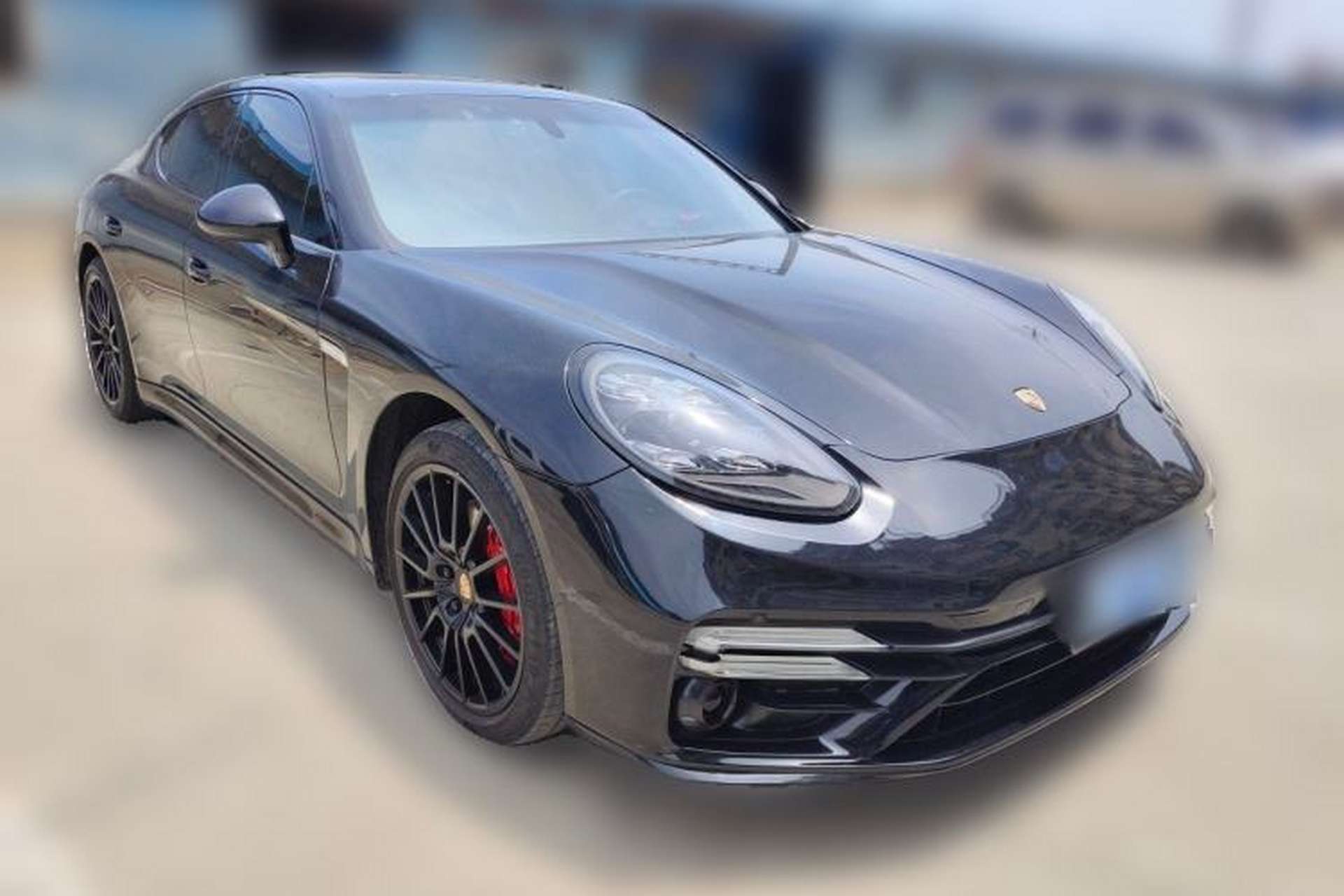 Used Porsche Panamera 2010 Panamera 3.6L Front Right 45 Deg