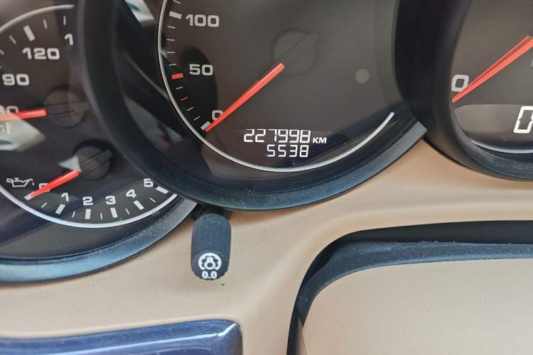 Used Porsche Panamera 2010 Panamera 4 3.6L Odometer Close Up