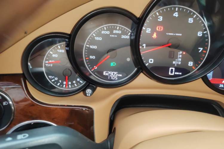 Used Porsche Panamera 2010 Panamera 3.6L Odometer Close Up