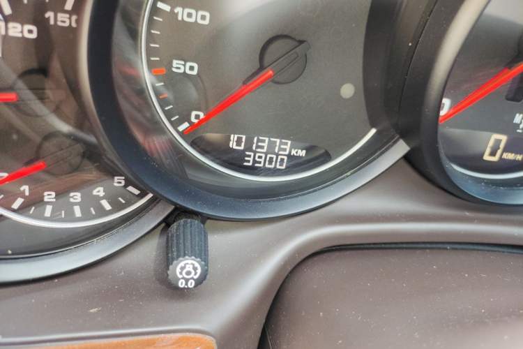 Used Porsche Panamera 2010 Panamera 3.6L Odometer Close Up