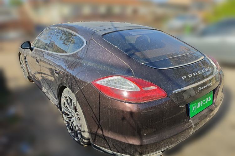 Used Porsche Panamera 2010 Panamera 4 3.6L Rear Left 45 Deg