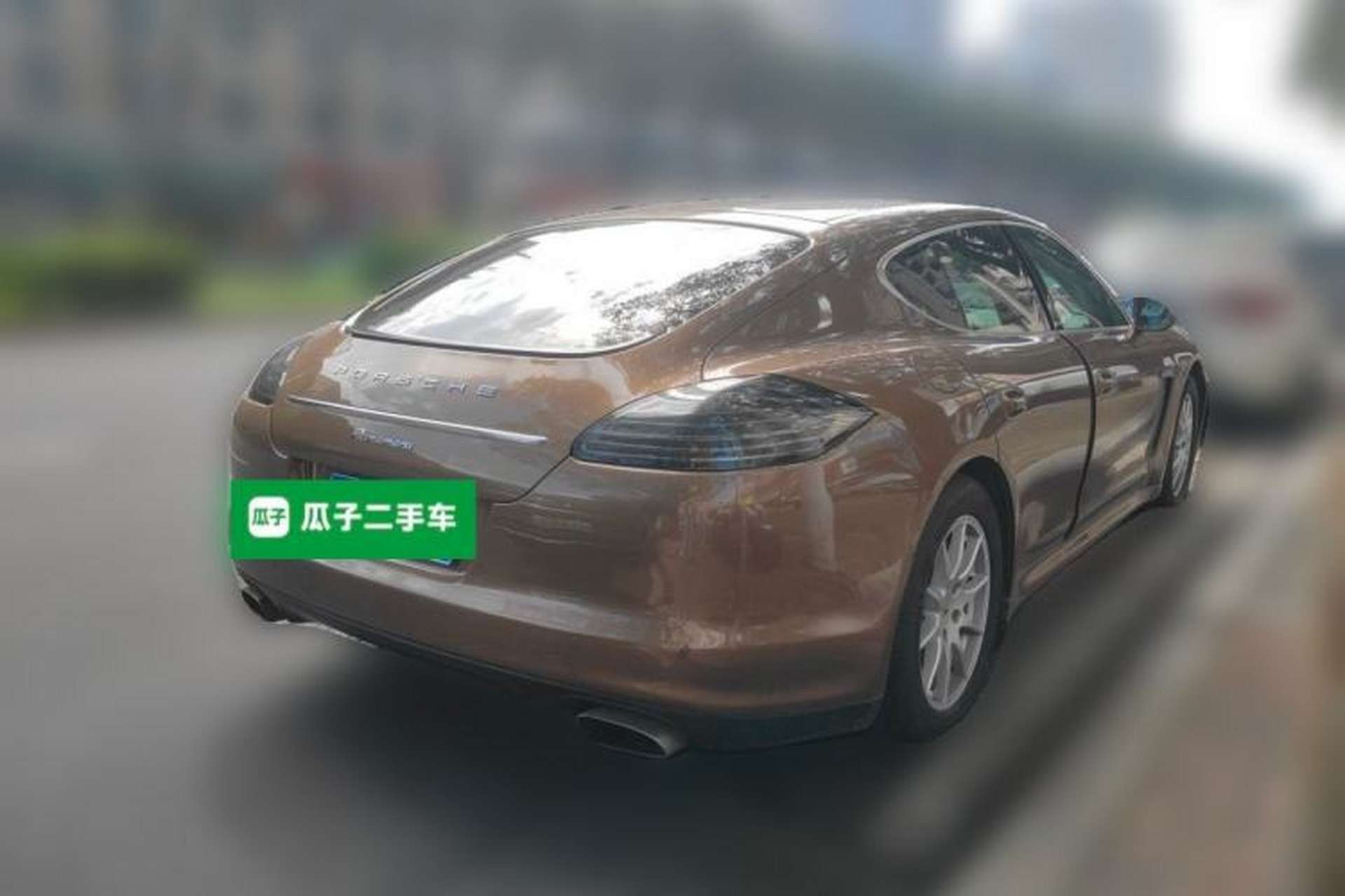 Used Porsche Panamera 2010 Panamera 3.6L Rear Right 45 Deg
