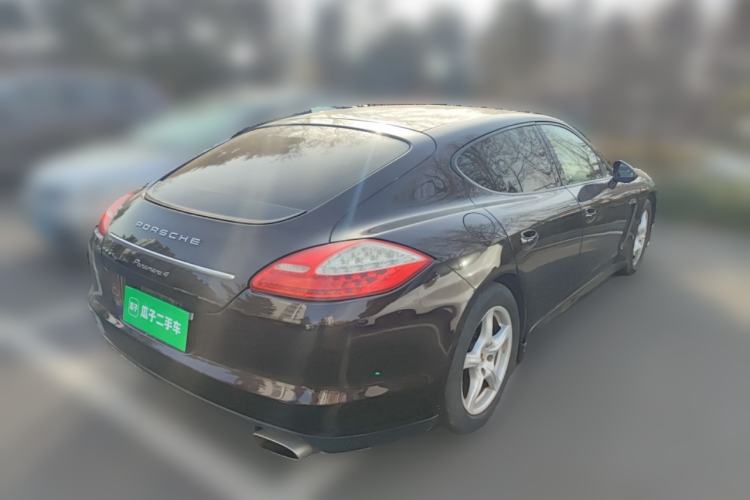 Used Porsche Panamera 2010 Panamera 4 3.6L Rear Right 45 Deg