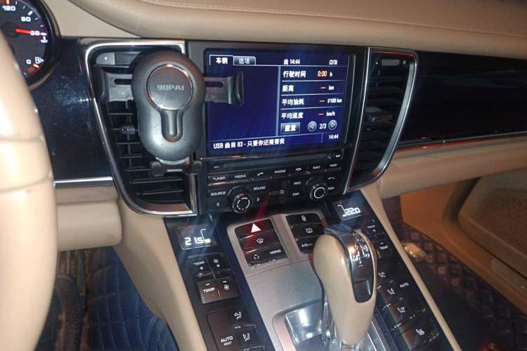 Used Porsche Panamera 2010 Panamera 4 3.6L Audio And AC Panel