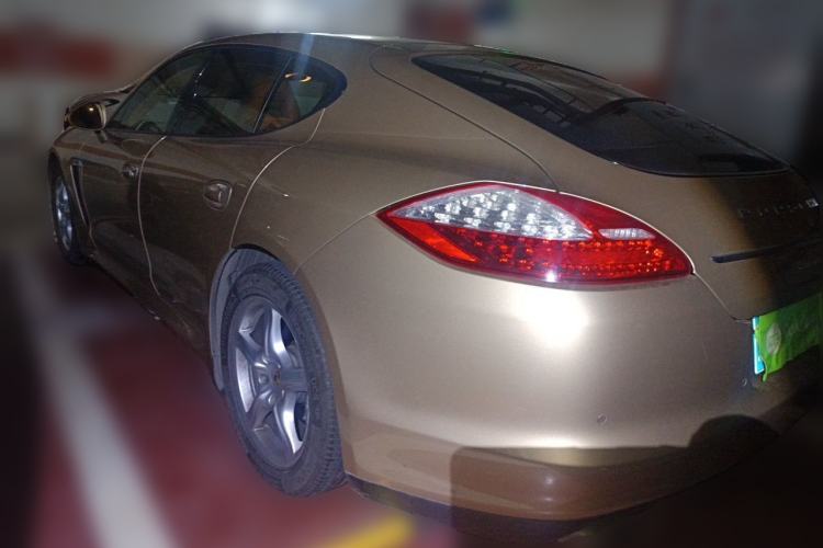 Used Porsche Panamera 2010 Panamera 4 3.6L Rear Left 45 Deg