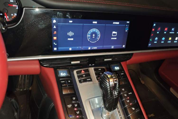 Used Porsche Panamera 2010 Panamera 4 3.6L Audio And AC Panel